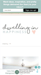 Mobile Screenshot of dwellinginhappiness.com